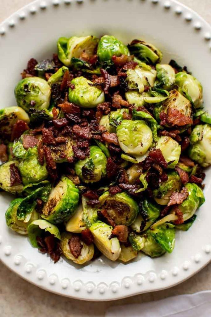 Easy Brussels Sprouts and Bacon Recipe - Healthy Life