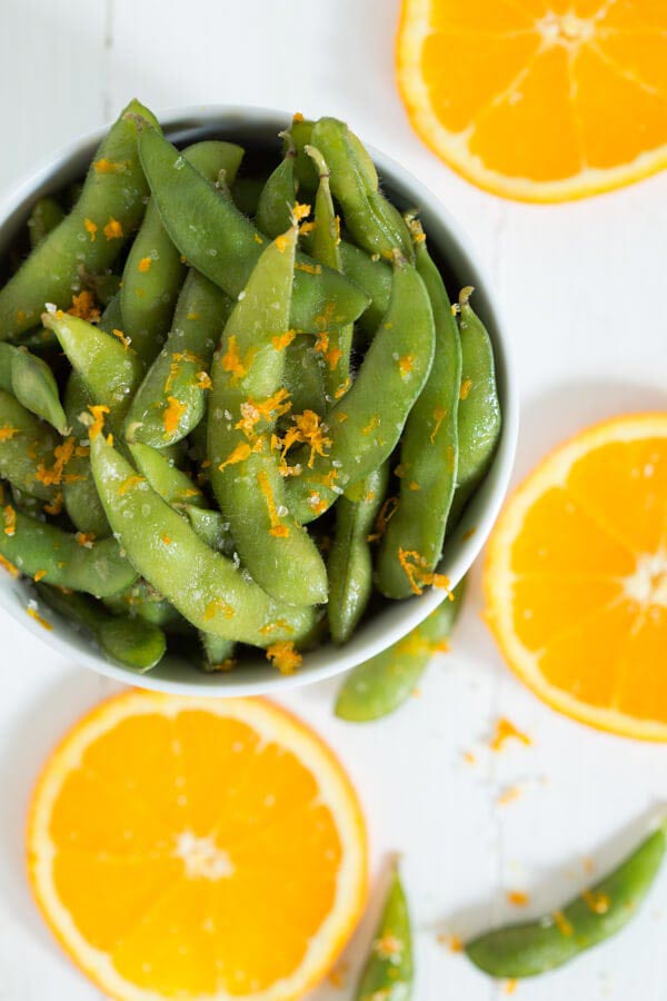 Orange Peel Edamame